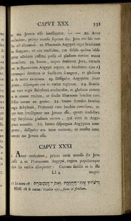 [Ezechiel] Caput XXXI. - [Ezechiel] Caput XLVIII.