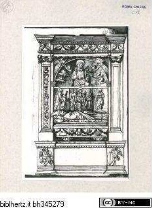Codex Albani, Grabmal des Kardinals Bartolomeo Roverella