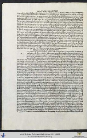 M.T.C. Pro Cn. Planco Oratio