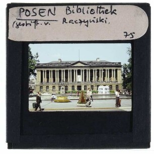 Posen, Raczyński-Bibliothek
