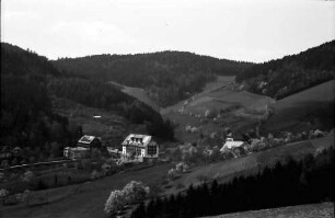 Glotterbad: Sanatorium von Südost; von oben gesehen; ohne Vordergrund