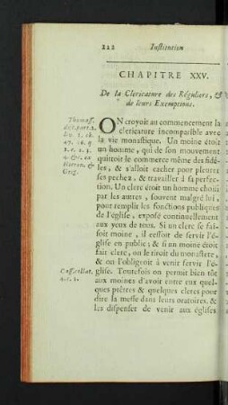 De la Clericature des Réguliers, & de leurs Exemptions.