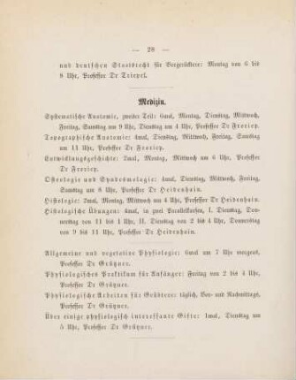 28-31, Medizin