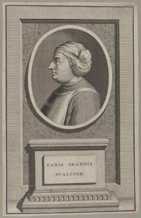 Bildnis des Canis Grandis Scaliger