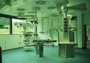 Freiburg im Breisgau: Neuer OP-Raum der Frauenklinik des Universitätsklinikums
