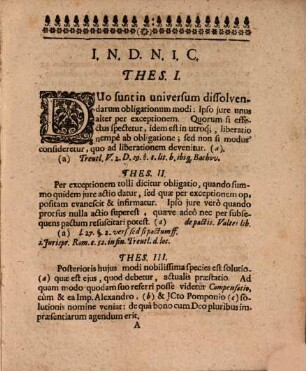 Disp. Iuridica Inauguralis. De Compensationibus : Quam Divino Praesidente Numine Iussu Et Authoritate ... Ictorum Ordinis In Florentissima Universitate Altorfina ... Solenni Eruditorum Disquisitioni Submittit Stephanus Jacobus Silberradt Noriberg. ...