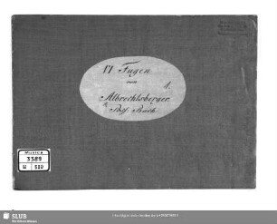 6 Fugues - Mus.3389-U-500 : org