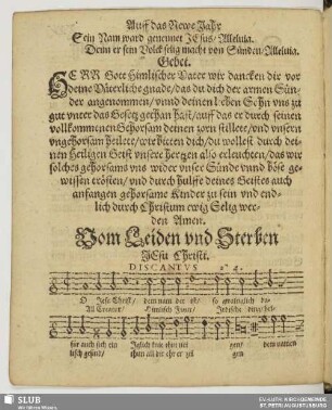 O Jesu Christ dein Nam' der ist