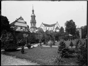 Gengenbach Benediktinerkloster Katholische Sankt Marien Kirche Außenansicht