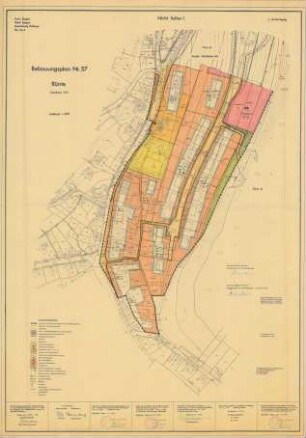 Bebauungspläne: Bebauungsplan Nr. 57, Rünte (südlicher Teil), 3. Ausfertigung, Kreis Siegen, Stadt Siegen, Gemarkung Bürbach, Flur 3 und 4