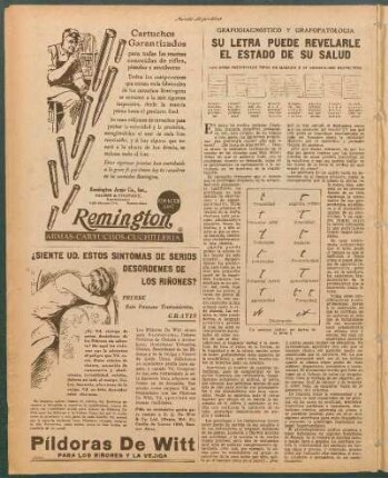 Su letra puede revelarle el estado de su salud : Grafodiagnóstico y grafopatología