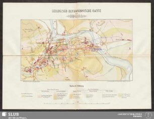 Geologische-bergmännische Karte von Idria