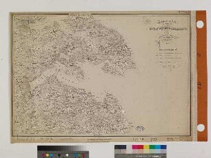 Karte von südlichen Teil des Herzogtums Schleswig