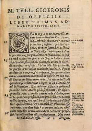 M. T. Ciceronis Philosophicorvm Librorvm Pars ... : Ex Dionysii Lambini Monstroliensis Emendatione, 3. Qvae Continet, De Officiis libros treis. Catonem Maiorem, seu De Senectute, librum singularem. Laelium, seu De Amicitia, librum singularem. Paradoxa Stoicorum sex ad M. Brutum. Fragmenta Poematum ...