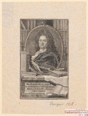 Johann David Köhler, Prof. und Bibliothekar in Altdorf