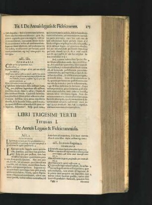 Libri Trigesimi Tertii.