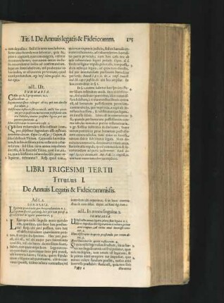 Libri Trigesimi Tertii.