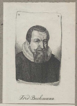 Bildnis des Frid. Buchmann