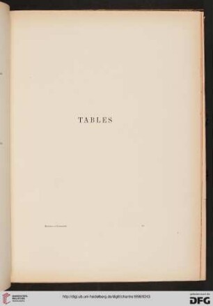 Tables