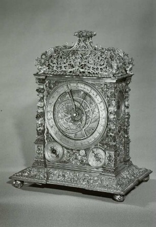 Astronomische Stutzuhr (Tischuhr)
