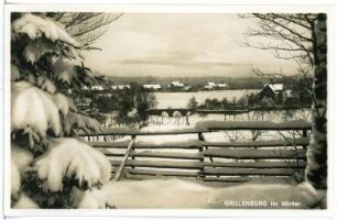 Grillenburg. Grillenburg im Winter
