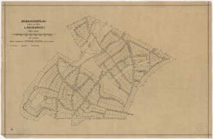 Bebauungsplan des Gutes Lagiewnicki, Lodz: Lageplan 1:5000