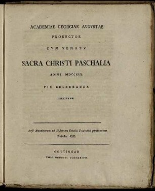 19: Anecdotorum ad Historiam Concilii Tridentini pertinentium. Fascic. XIX
