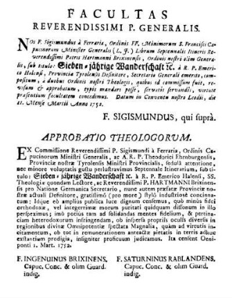 Facultas Reverendissimi P. Generalis