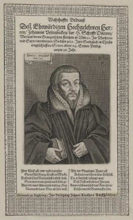 Bildnis des Johannis Wesembeck