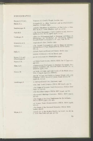 Bibliographie