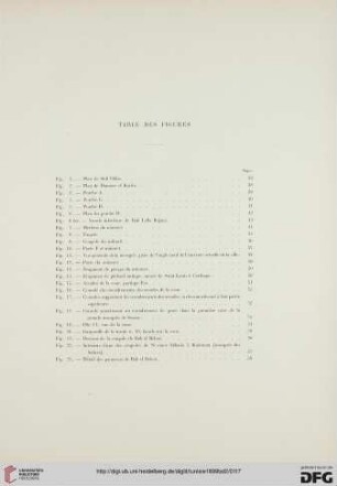 Table des figures