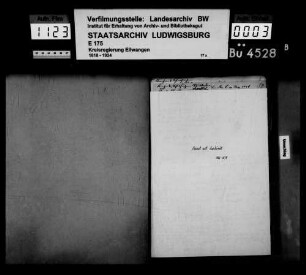 Kult- u. Schulkosten, OA Gaildorf