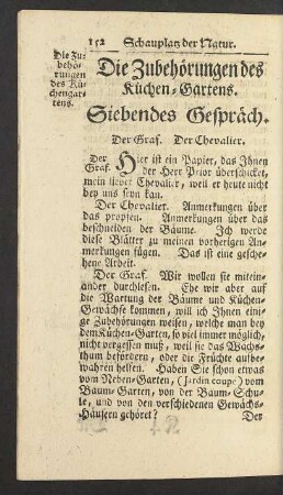 Siebendes Gespraech.