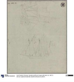 Handelsschiff und Kriegsschiff