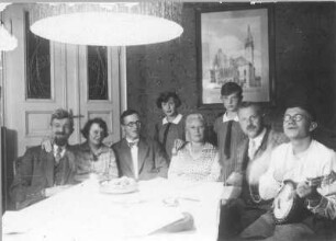 Dorpat. Hans und Etha Richter zu Gast in einer Familie