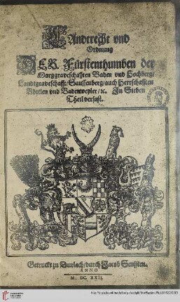 Titel Landsordnung