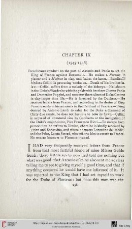 Chapter IX (1545-1546)