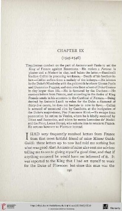 Chapter IX (1545-1546)
