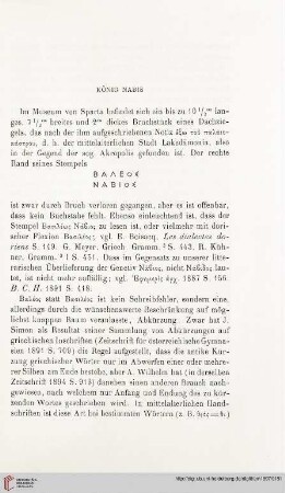 22: König Nabis