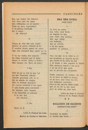 Sollozos de oriente : Shimmy-fox-trot