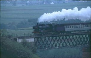 Freudenstadt Grüntal Lok 038 772 E Bnb-Wagen Ettenbachviadukt