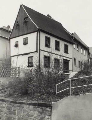 Mittweida, Wohnhaus : Mittweida, Wohnhaus, Quergasse 5, vor 1700, um 1820, Straßenansicht