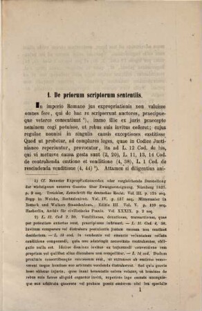 De jure expropriationis in imperio Romano : Dissertatio inauguralis