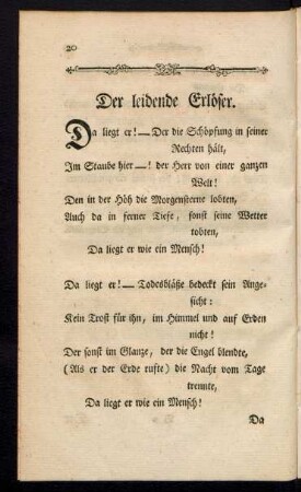Der leidende Erlöser