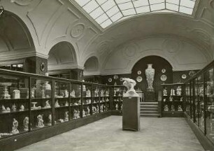 Ausstellungsräume, Porzellanmanufaktur Meißen, Schauhalle 3. Obergeschoss, Kuppelhalle
