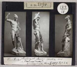 New York, Metropolitan Museum: Statue des Protesilaos