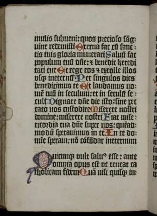 [Athanasisches Glaubensbekenntnis]: [Symbolum] Quicumque...