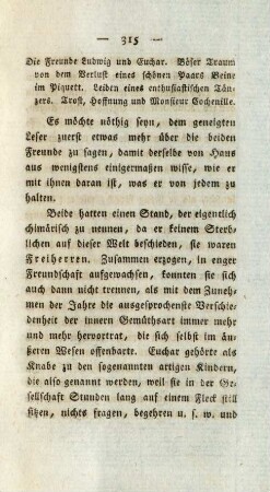 Die Freunde Ludwig und Euchar...