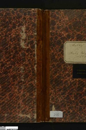 Kassenbuch der Rentei 1868