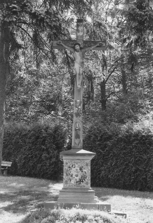 Friedhofskreuz (Friedhofskreuz); Hünfeld, Am Weinberg